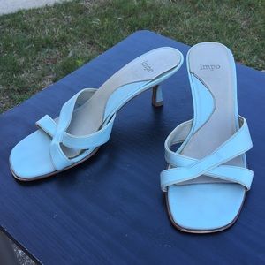 Light blue sandals sz 8